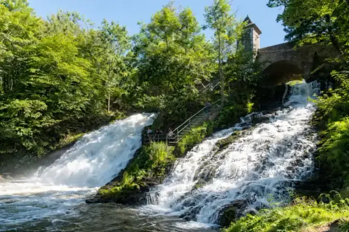 Cascade de Coo et Plopsaland Ardennes